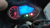 Blue Black Bajaj Pulsar 220F