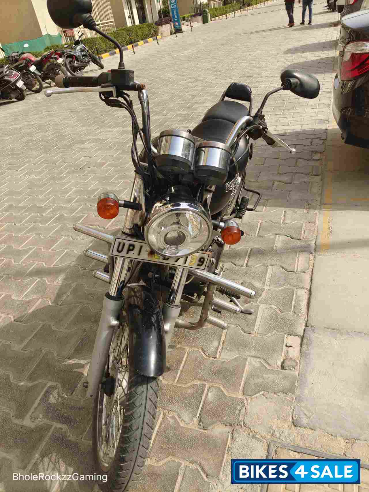 Matt Black Royal Enfield Thunderbird 500