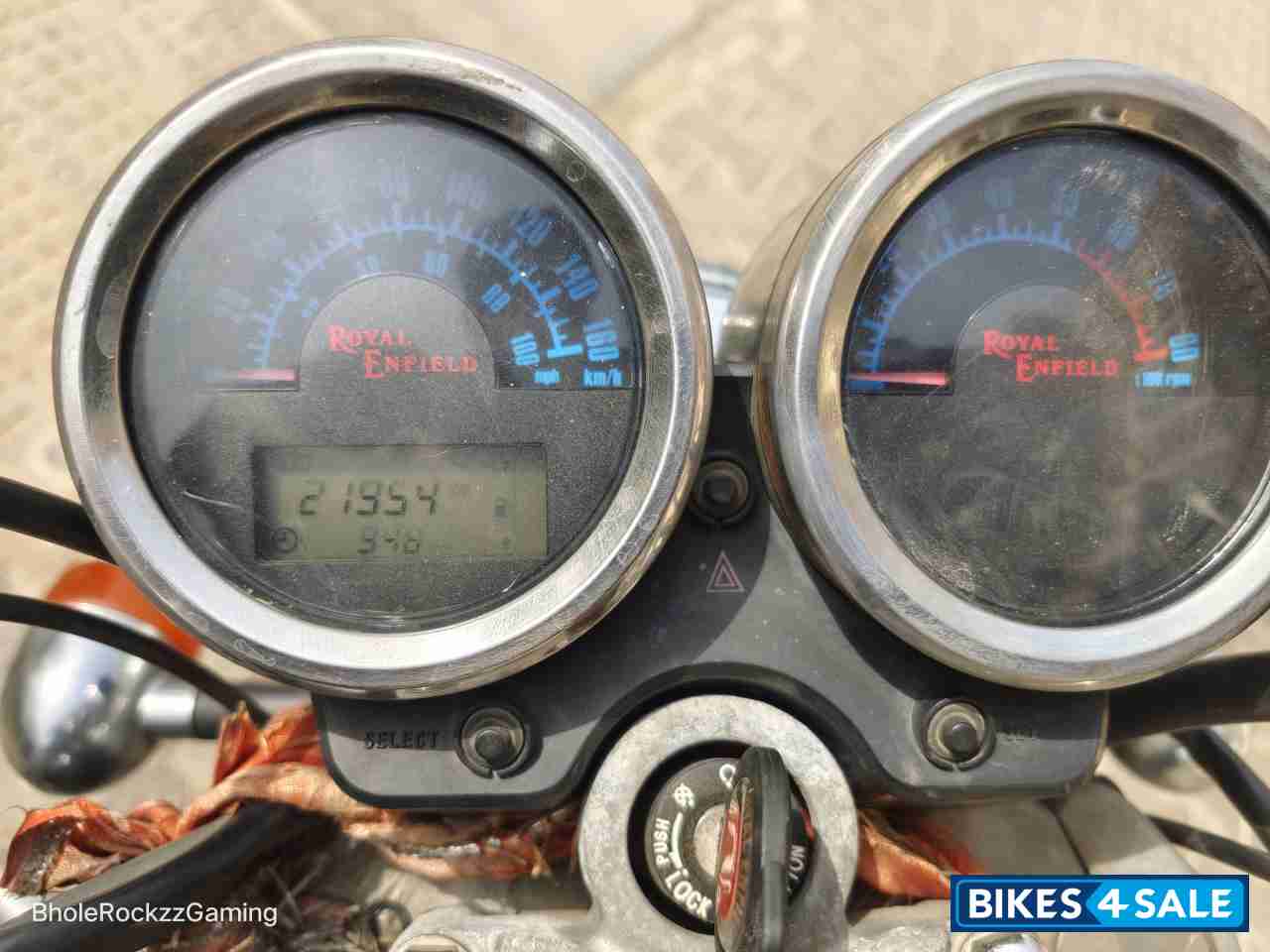 Matt Black Royal Enfield Thunderbird 500