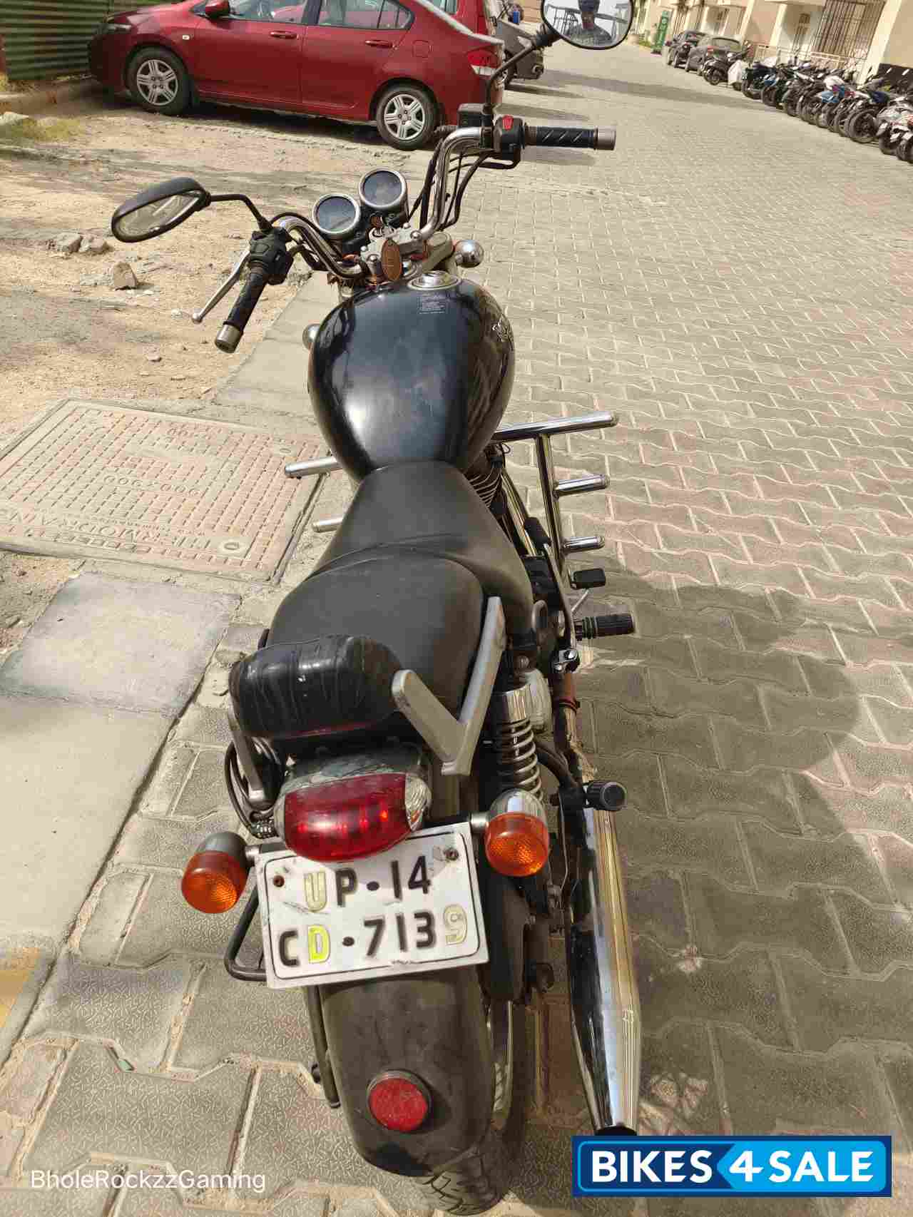 Matt Black Royal Enfield Thunderbird 500