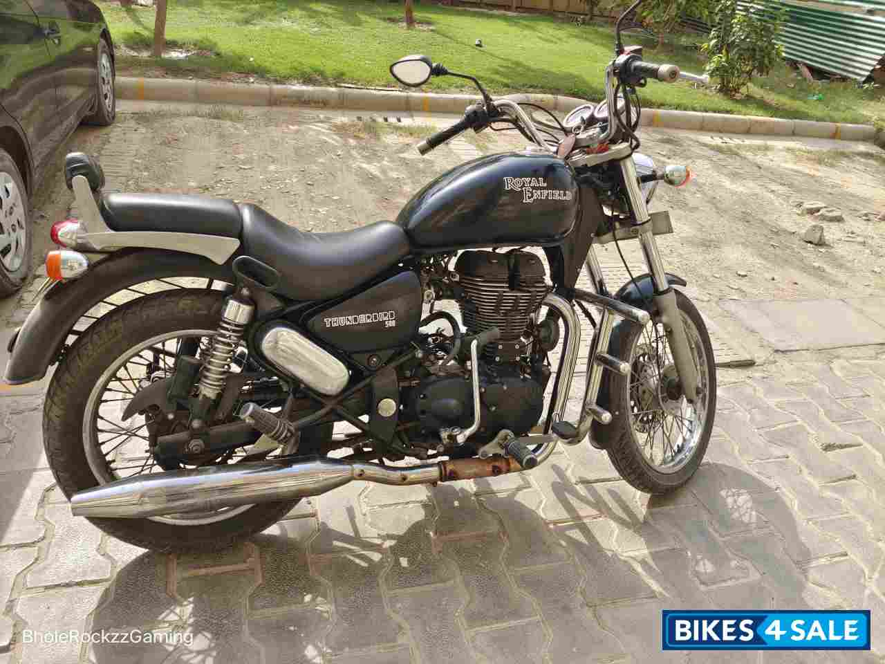 Matt Black Royal Enfield Thunderbird 500