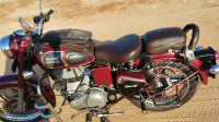 Maroon Royal Enfield Classic 350