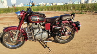 Maroon Royal Enfield Classic 350