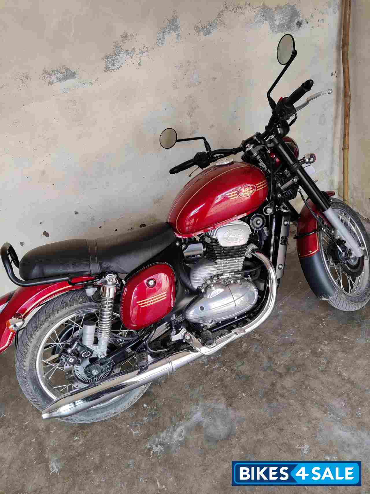 Red Jawa 42 Dual Channel ABS Orion Red