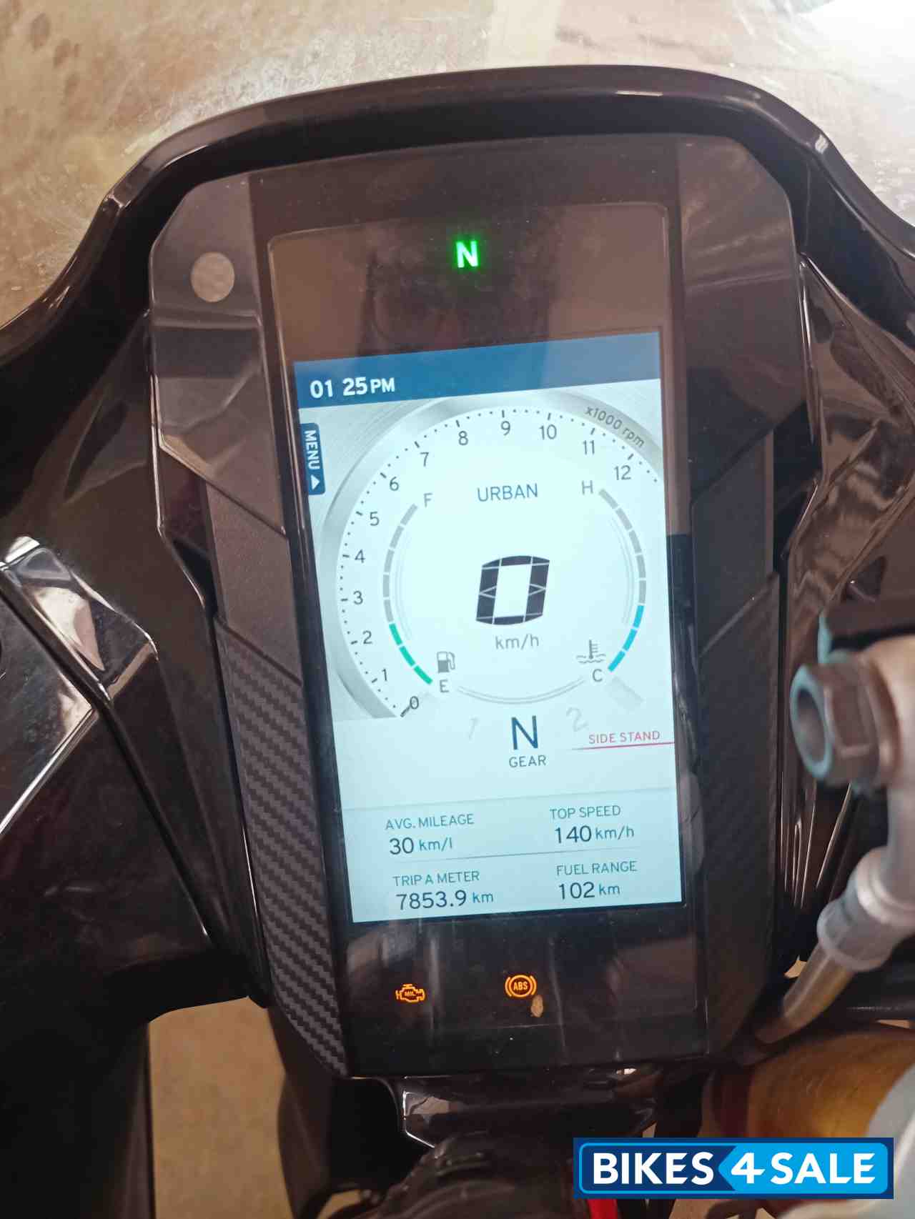 Black TVS Apache RR 310 2020