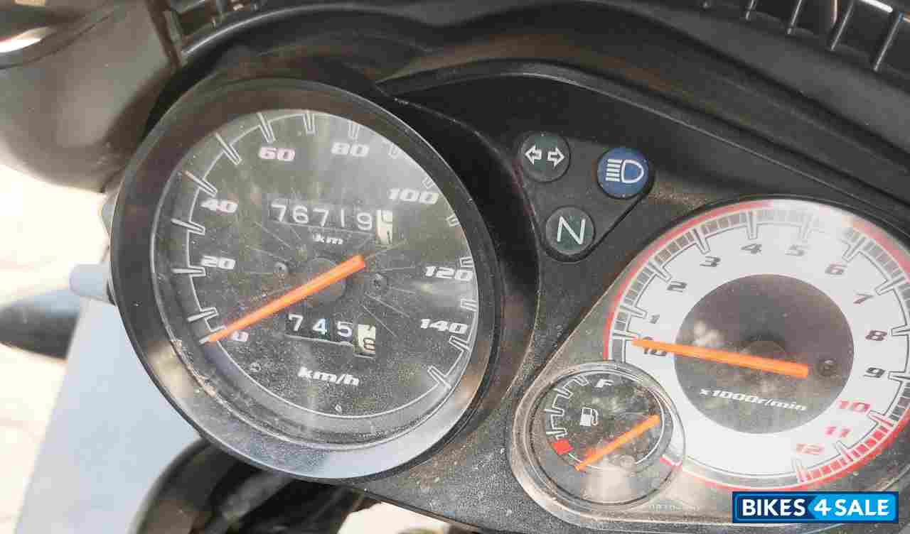 Black Honda CBF Stunner