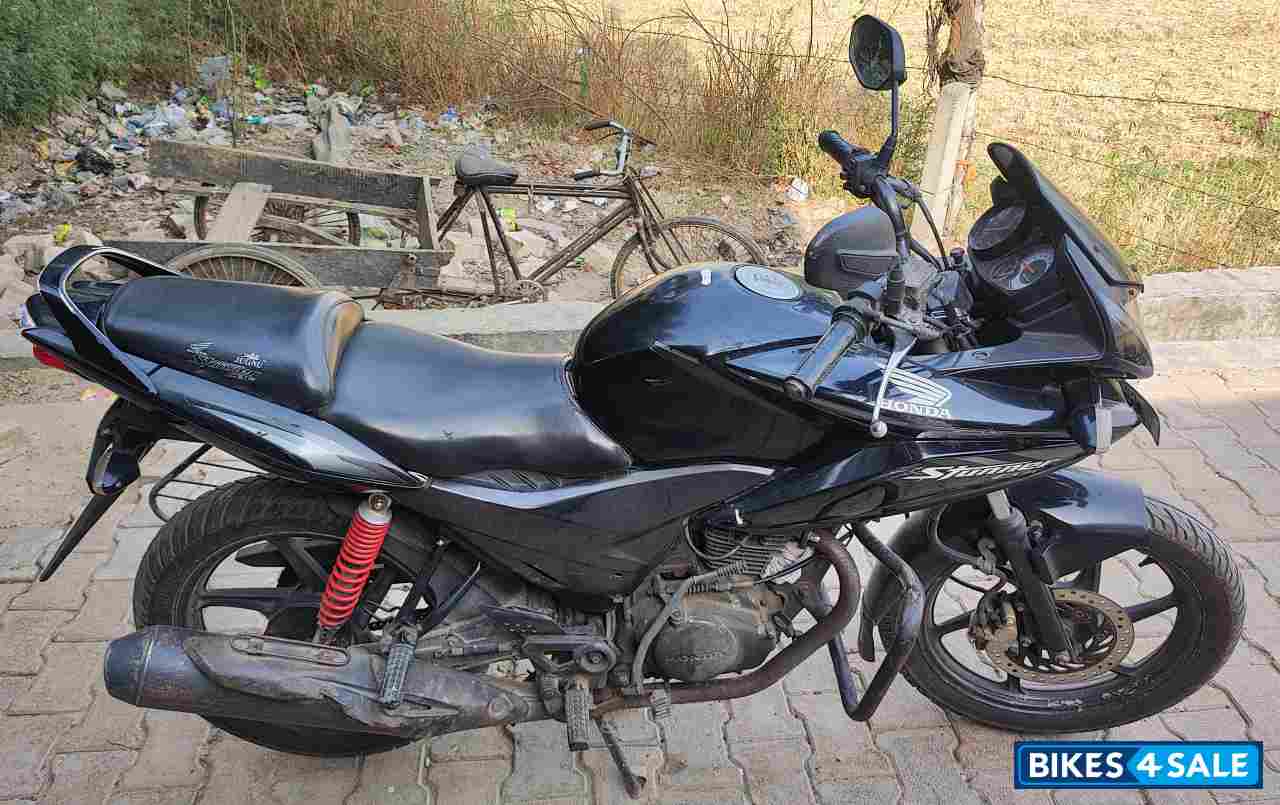 Black Honda CBF Stunner