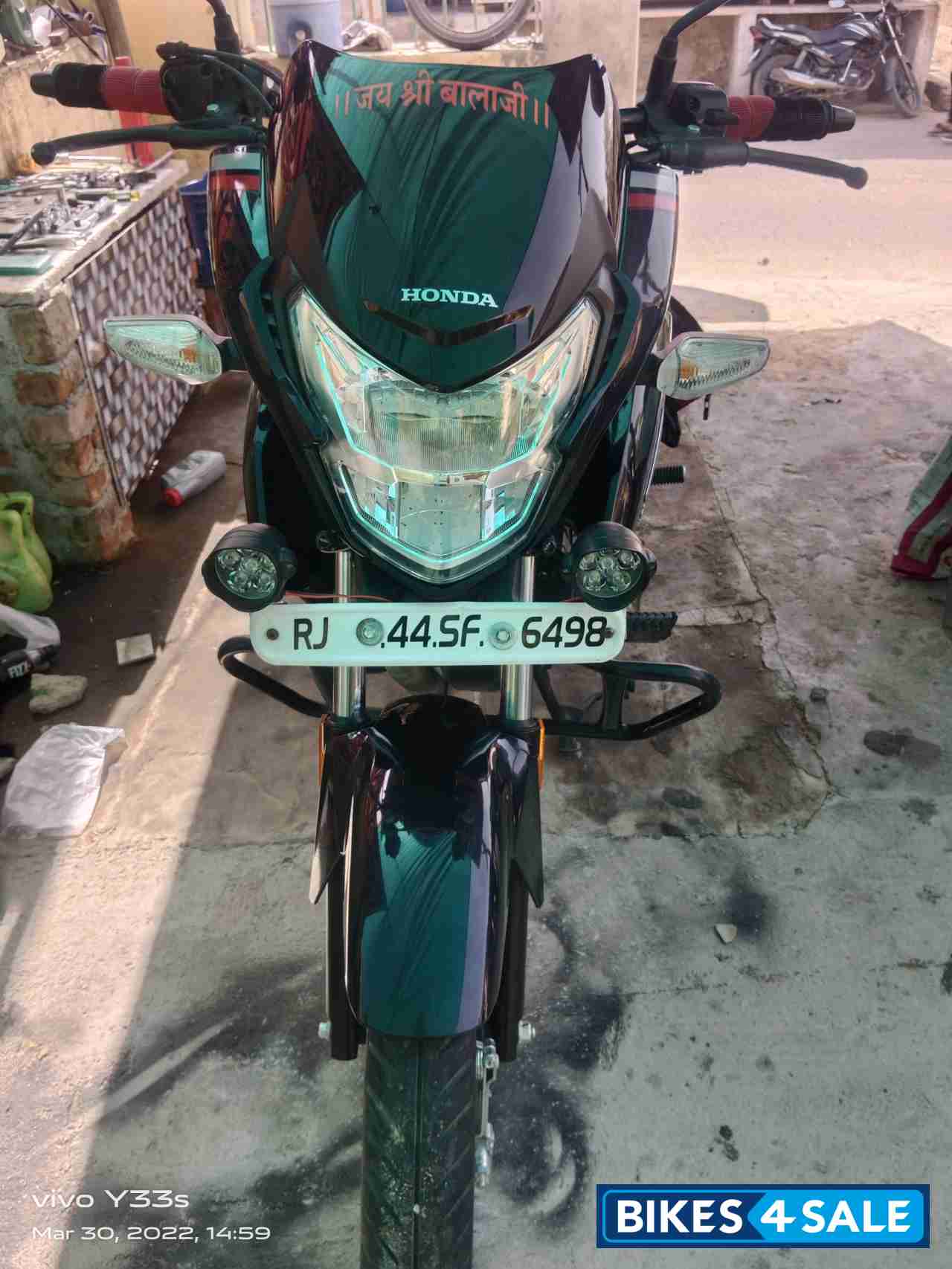 Pearl Blue Honda SP 125 BSVI