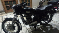 Black Royal Enfield Bullet Electra