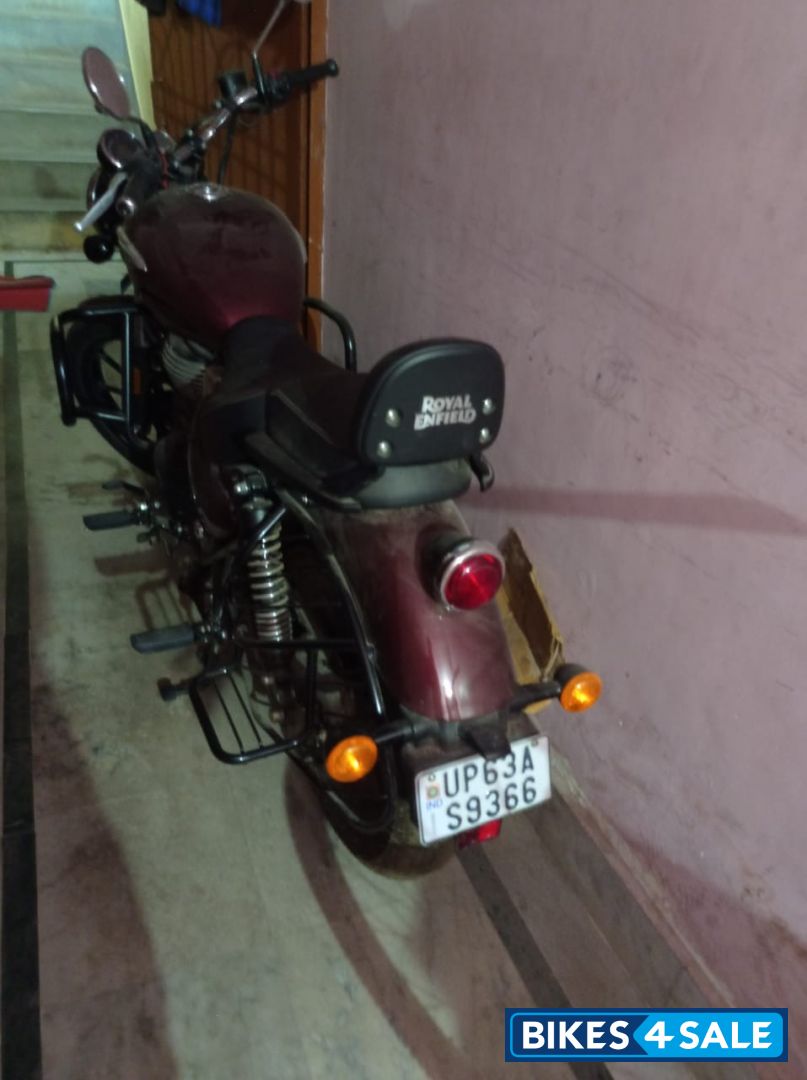 Stellar Red Royal Enfield Meteor 350 Stellar