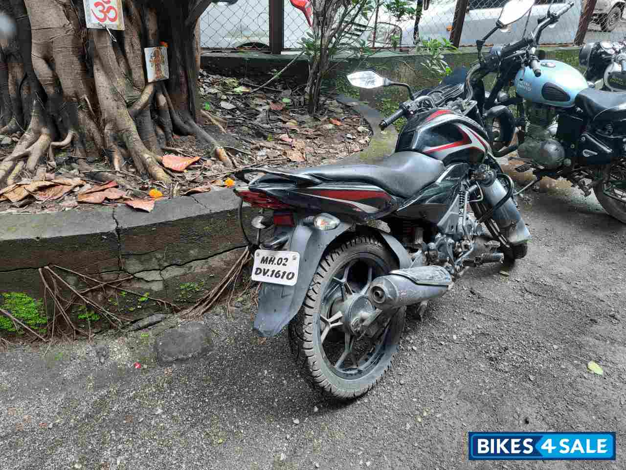 Black Bajaj Discover 150 S
