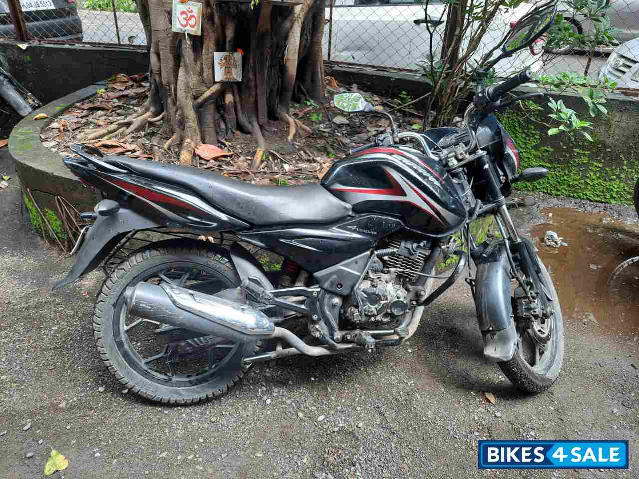 Black Bajaj Discover 150 S