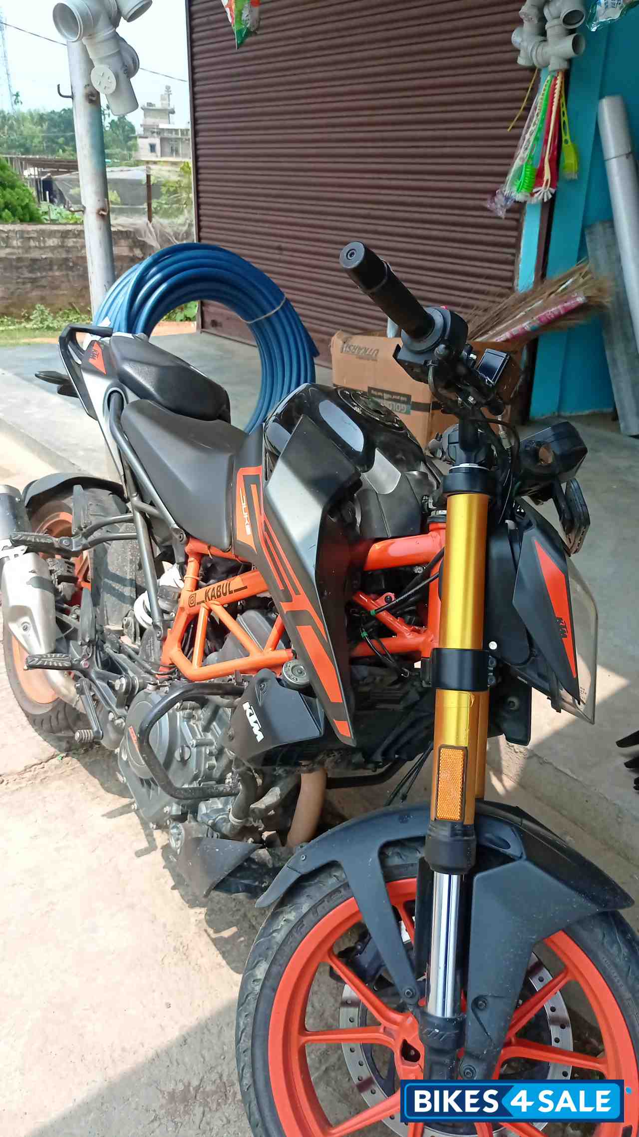 Orange And Black KTM Duke 250 2020