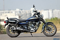 Blue Bajaj Avenger Street 150