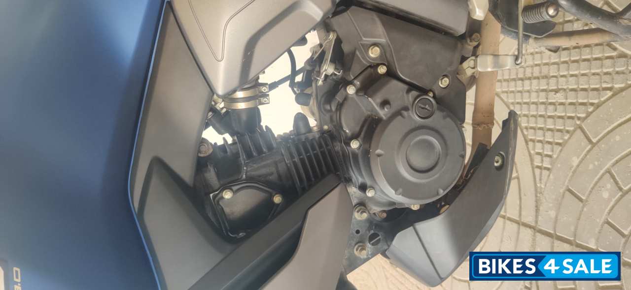 Mat Blue Yamaha FZ-S FI V3