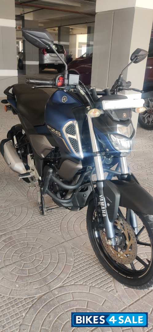Mat Blue Yamaha FZ-S FI V3