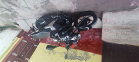 Black TVS Apache RTR 160 4V BS6