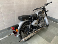 Silver Royal Enfield Classic 350 Dual Channel BS6