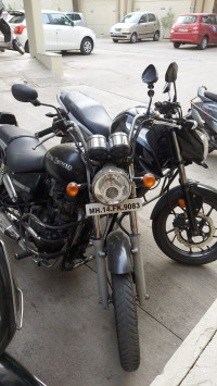Matte Black Royal Enfield Thunderbird 350