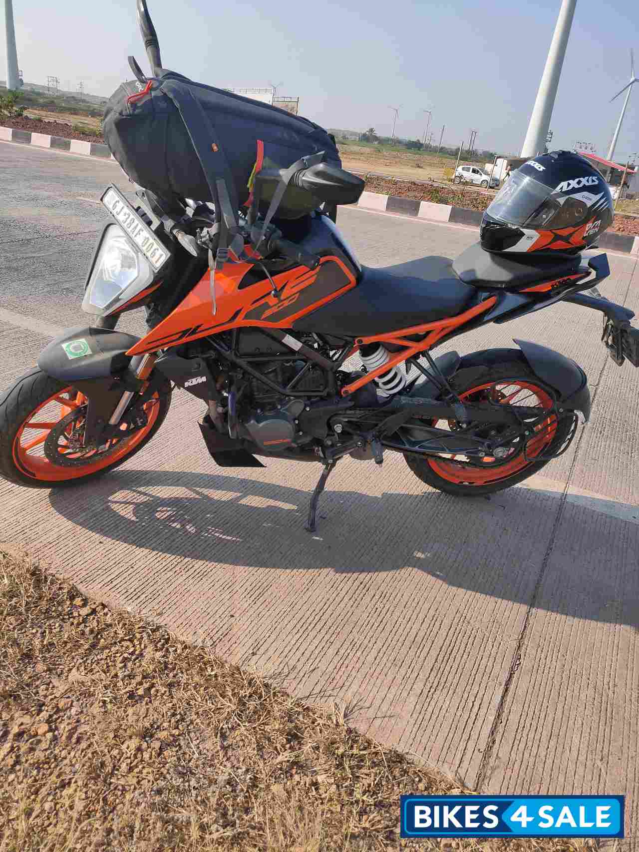 Electronic Orange KTM Duke 200