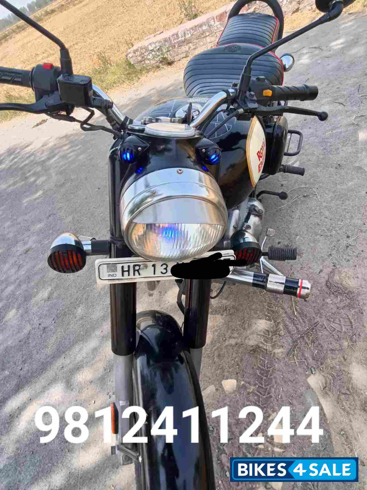 Black Royal Enfield Classic 350