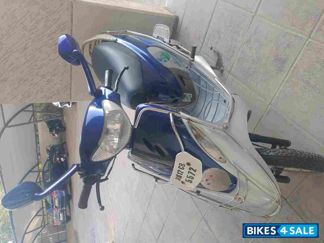 Blue TVS Scooty Pep Blue TVS Scooty Pep