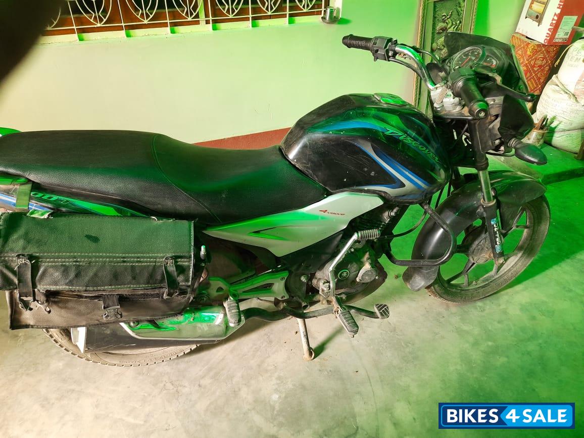 Black And Blue Bajaj Discover 100T