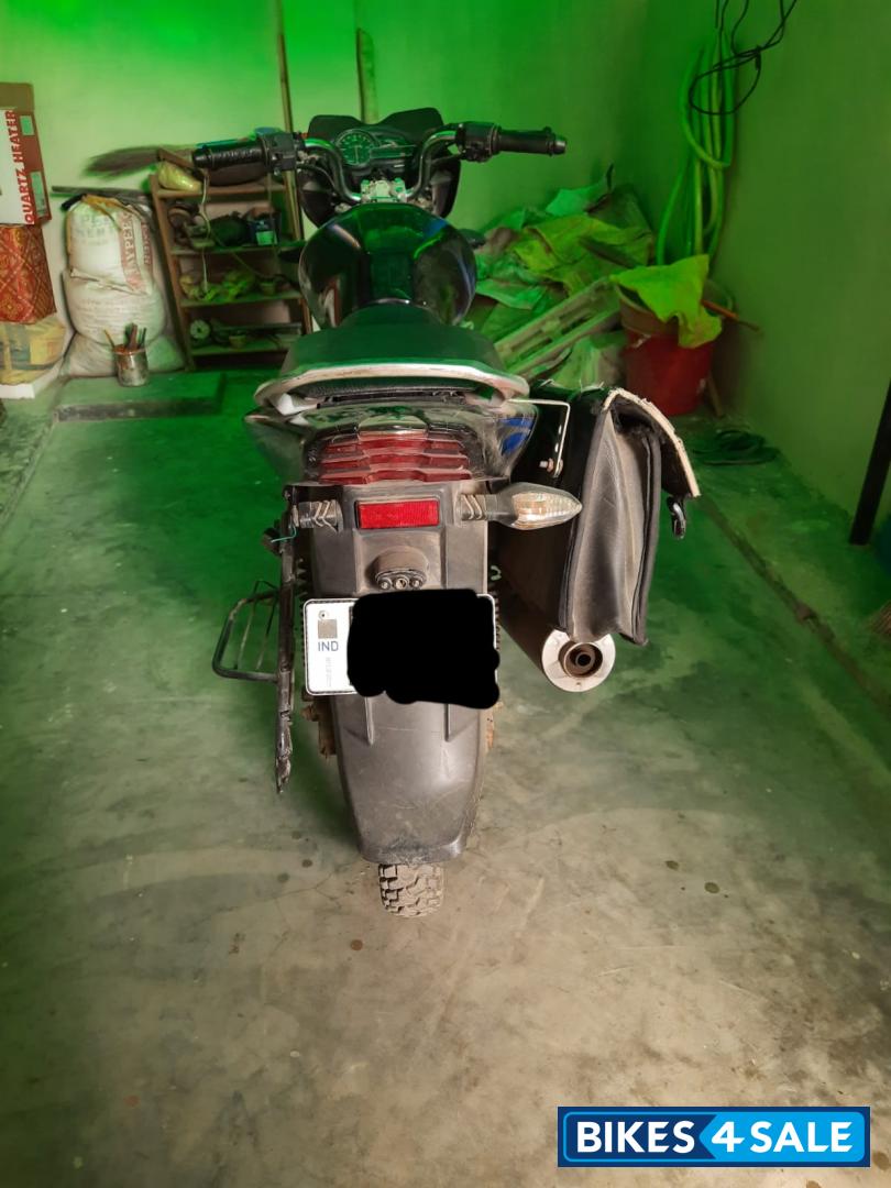 Black And Blue Bajaj Discover 100T