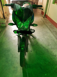 Black And Blue Bajaj Discover 100T