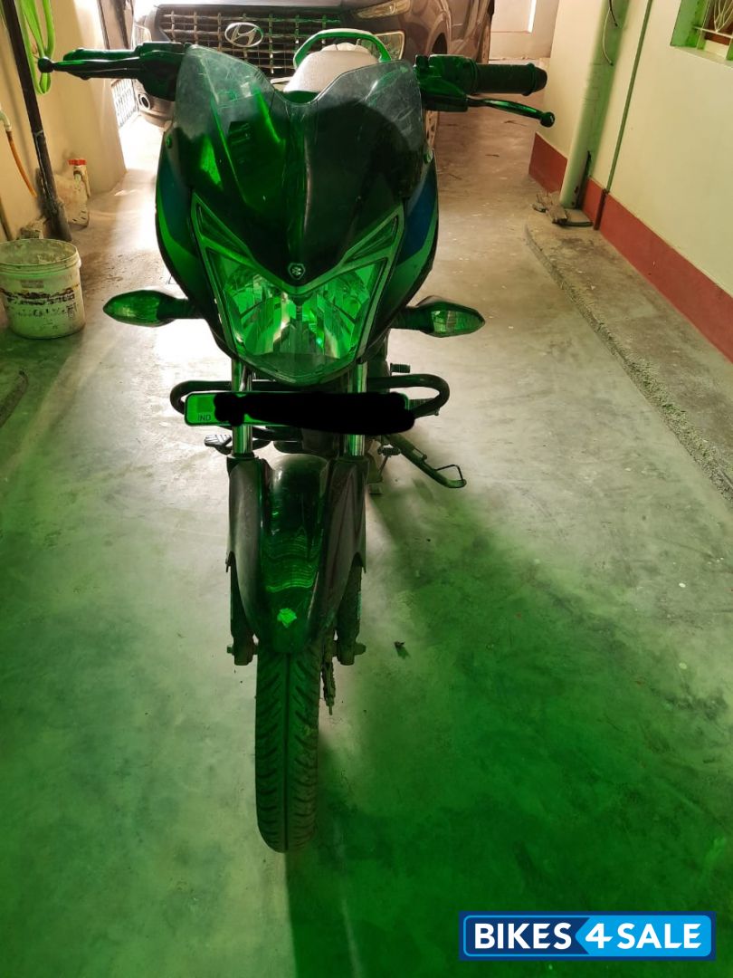 Black And Blue Bajaj Discover 100T