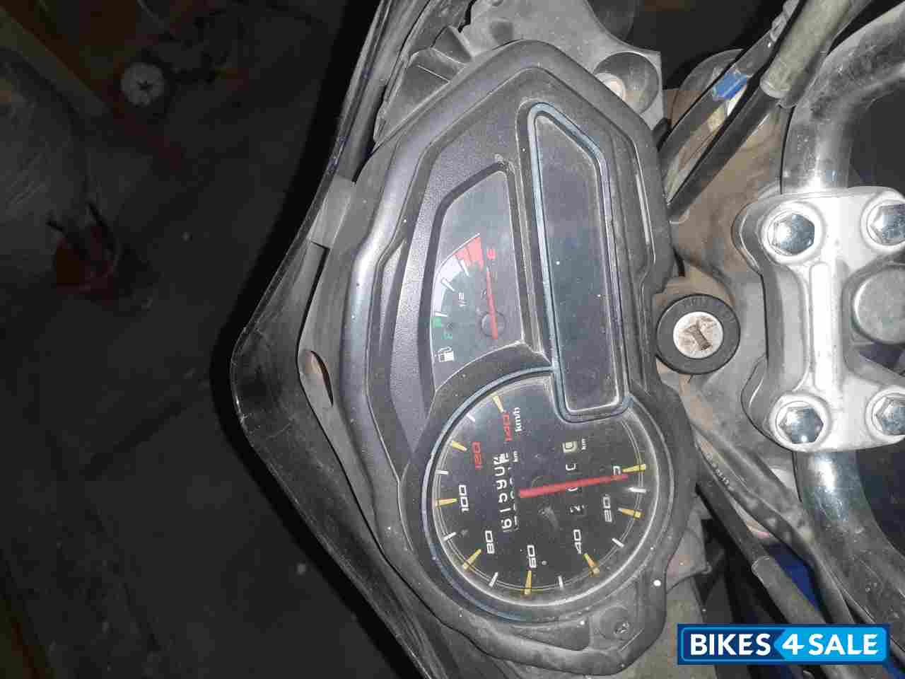 Black And Blue Bajaj Discover 100T