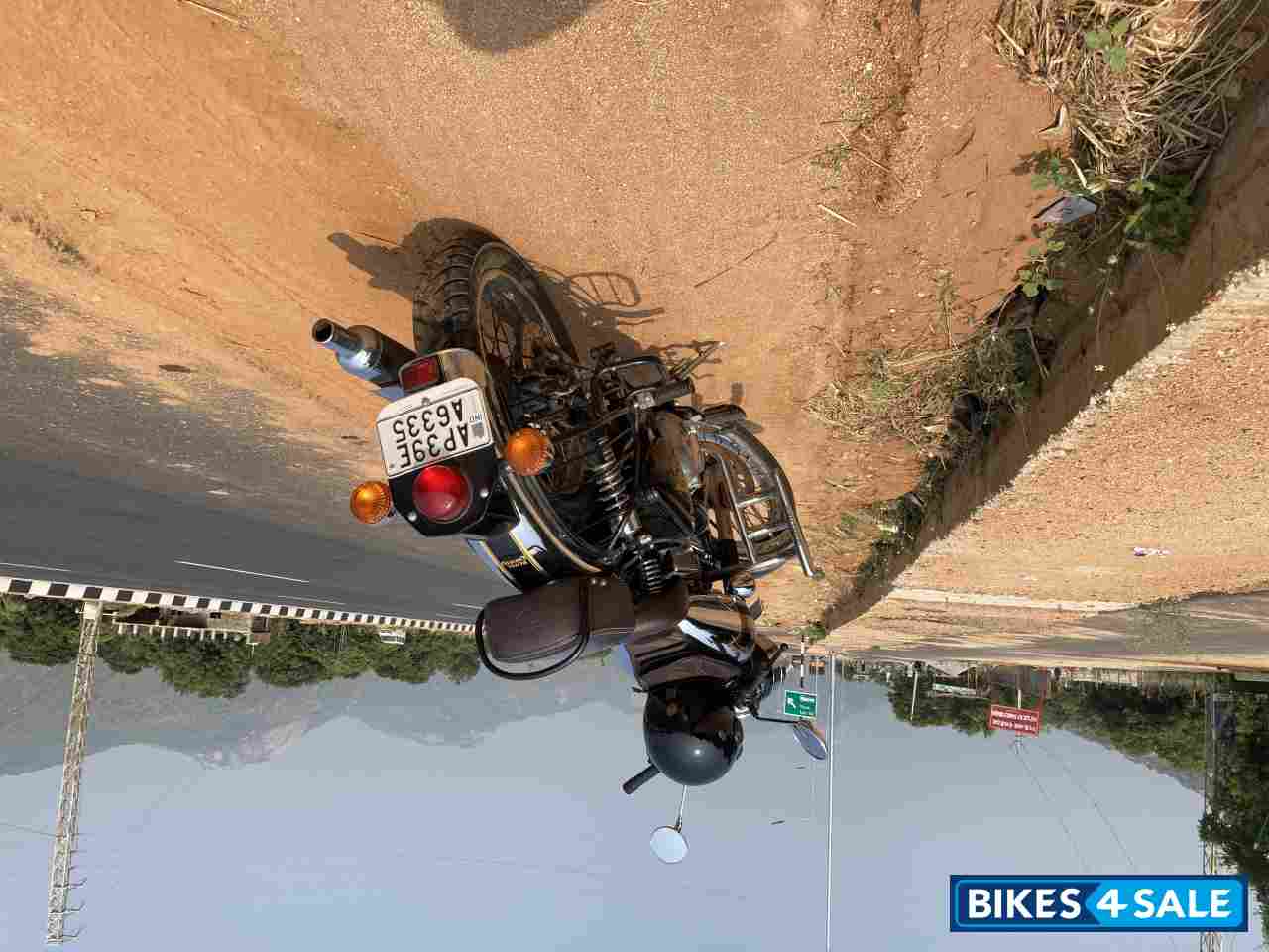 Chrome Black Royal Enfield Classic 350 Dual Channel BS6