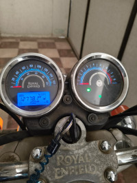 Blue Royal Enfield Thunderbird 350