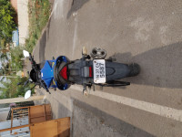 Blue Suzuki Gixxer SF