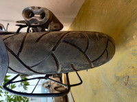 Blue Suzuki Gixxer SF