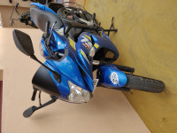 Blue Suzuki Gixxer SF