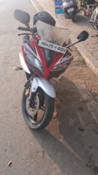 White Red Combination Yamaha YZF R15 V2