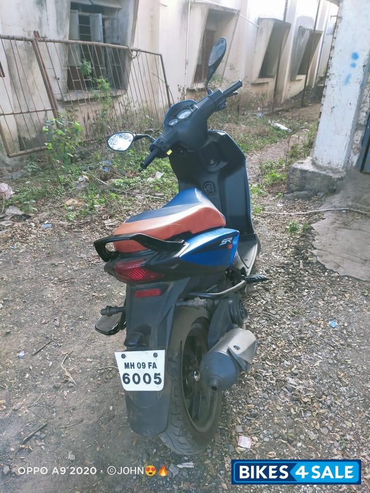 Glossy Blue Aprilia SR 125