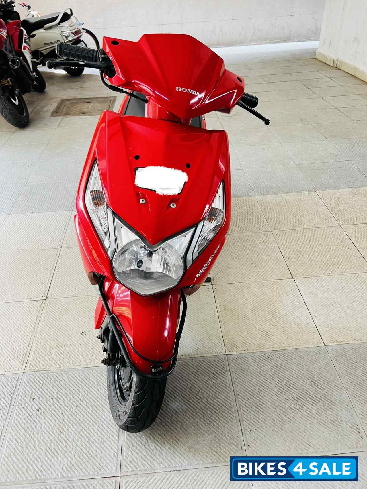 Used 2014 model Honda Dio for sale in Bangalore. ID 446082. Red colour