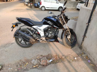 Black TVS Apache RTR 160