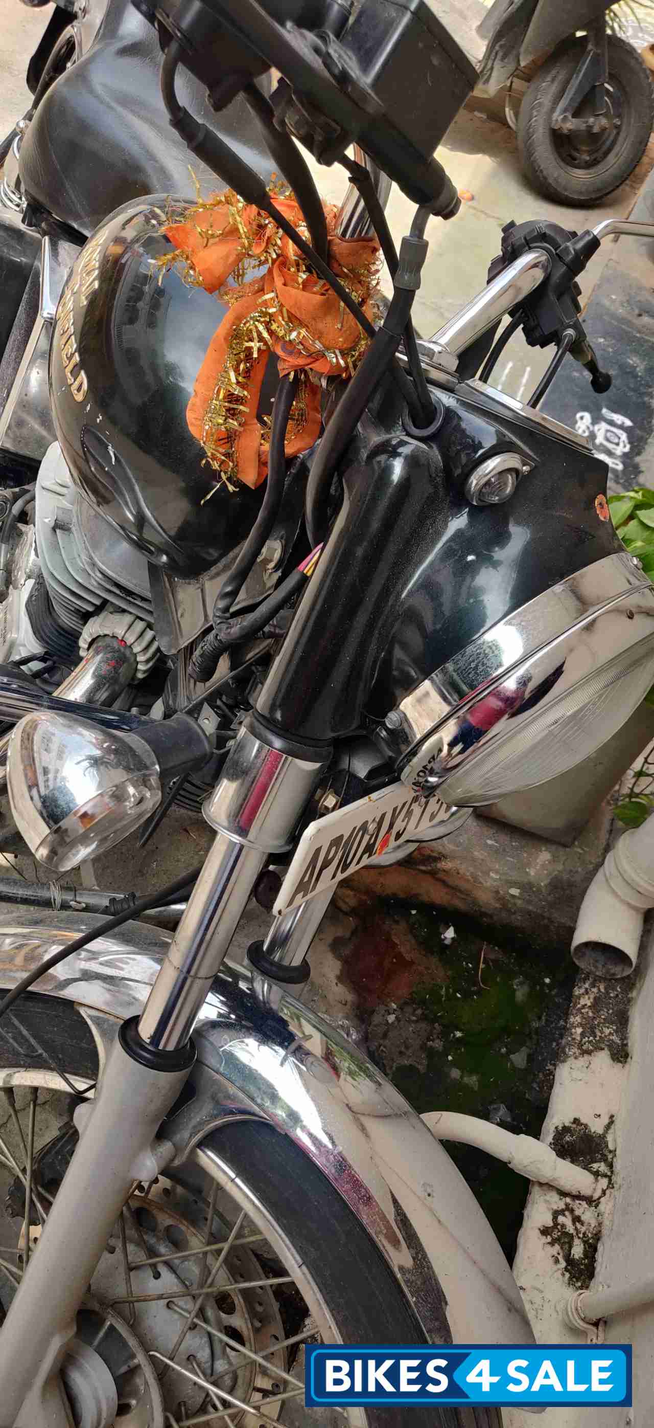 M Black Royal Enfield Bullet Electra Twinspark