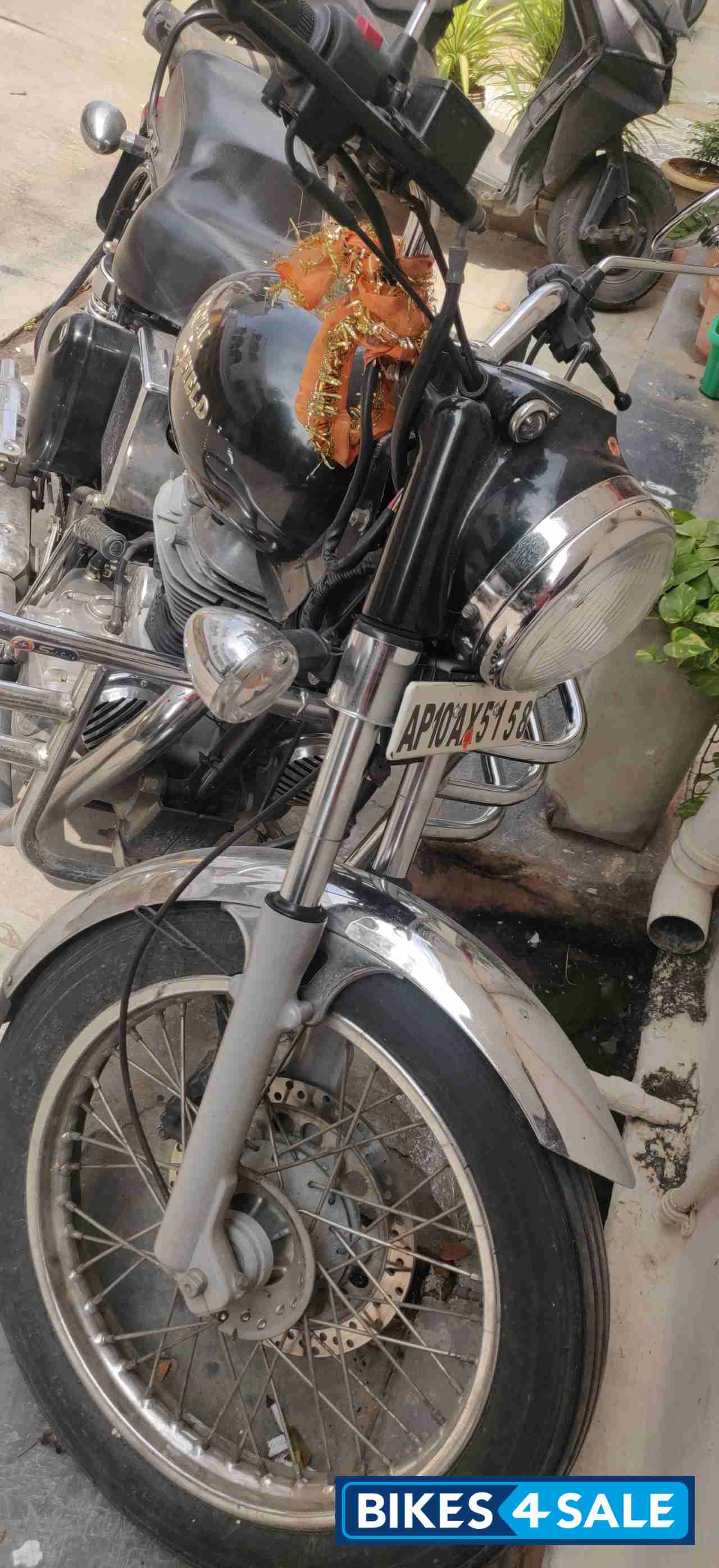 M Black Royal Enfield Bullet Electra Twinspark