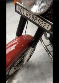 Chestnut Red Royal Enfield Classic 350
