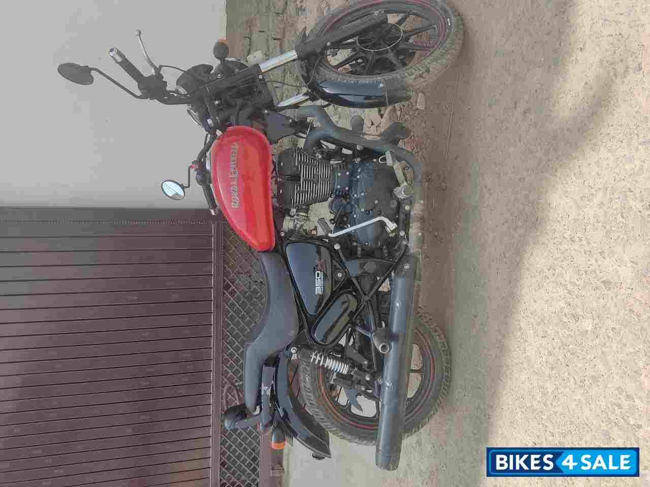 Red And Black Royal Enfield Thunderbird X 350