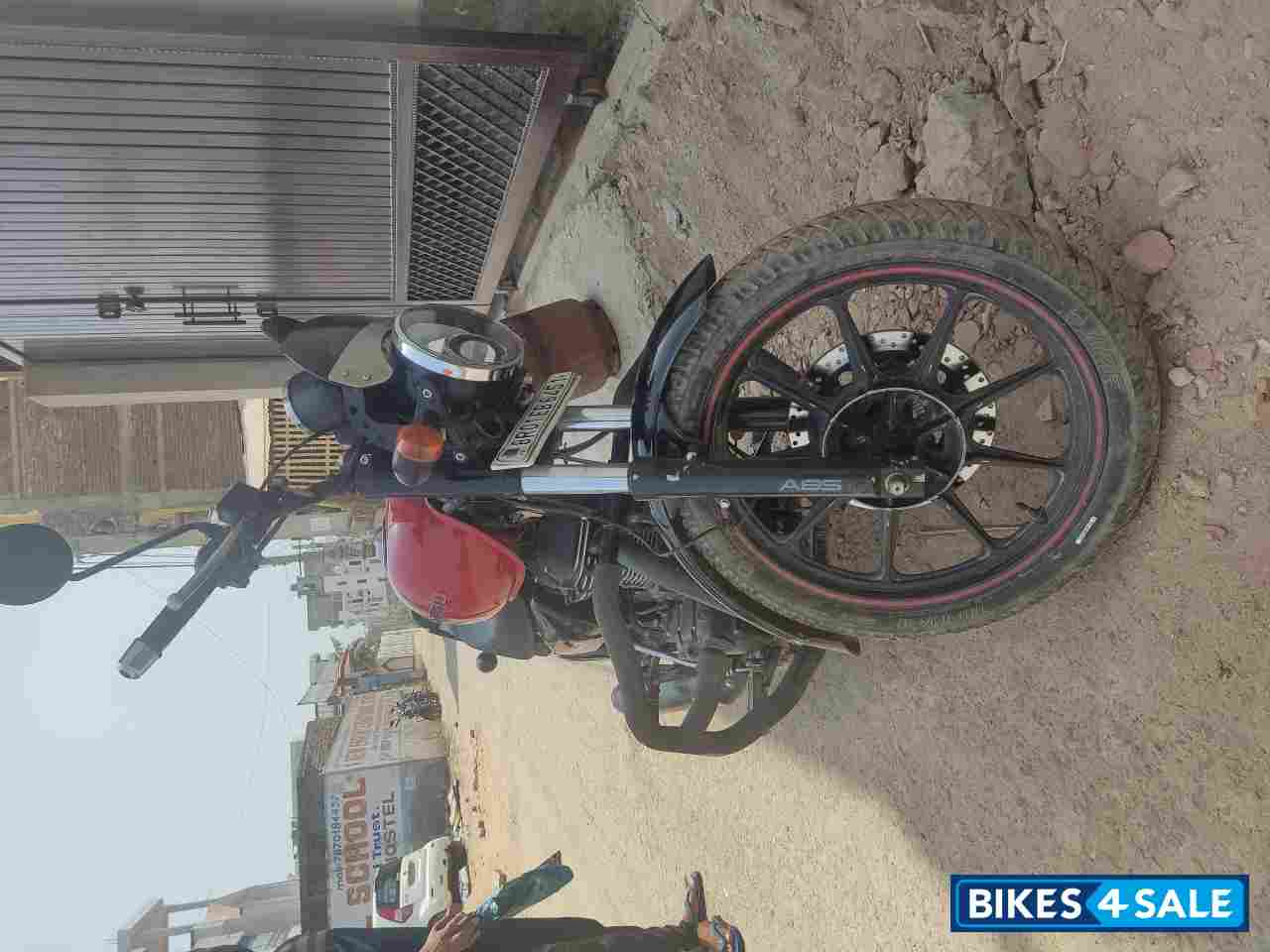 Red And Black Royal Enfield Thunderbird X 350