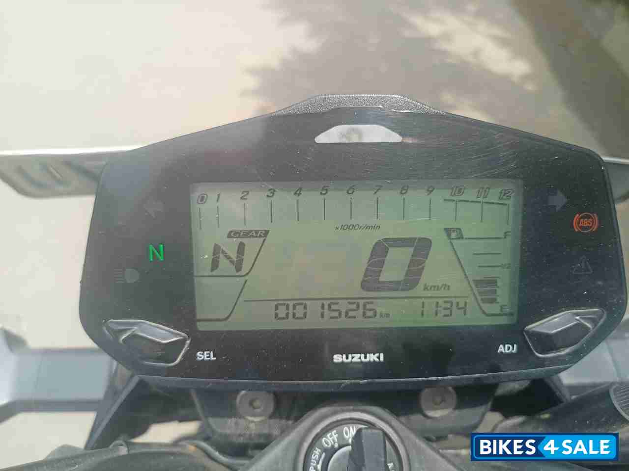 Black Suzuki Gixxer BS6