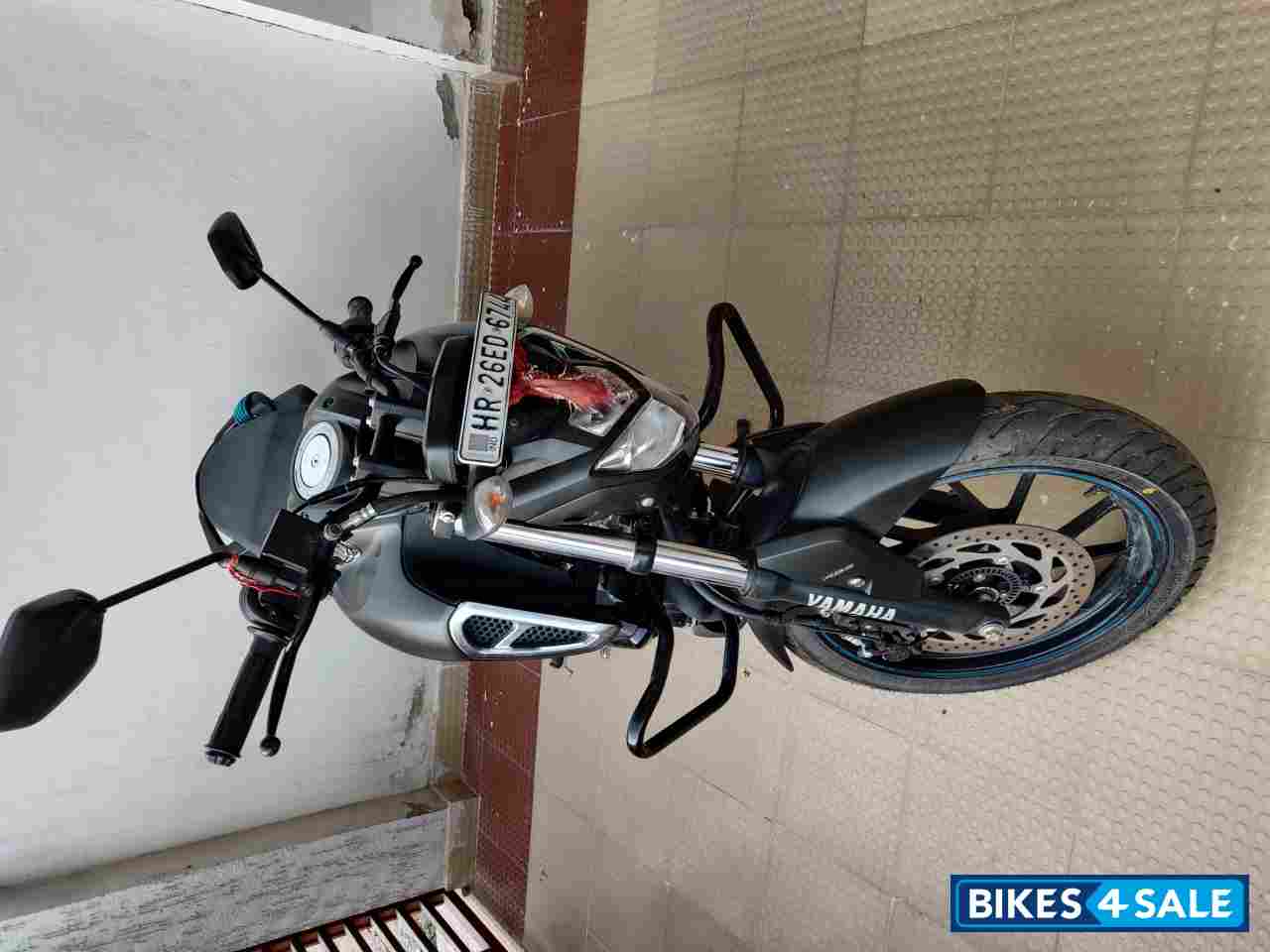 Matt Black Yamaha FZ-S FI V3