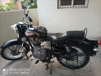 Black Royal Enfield Bullet Standard 350