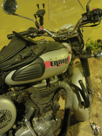 Silver Royal Enfield Classic 350