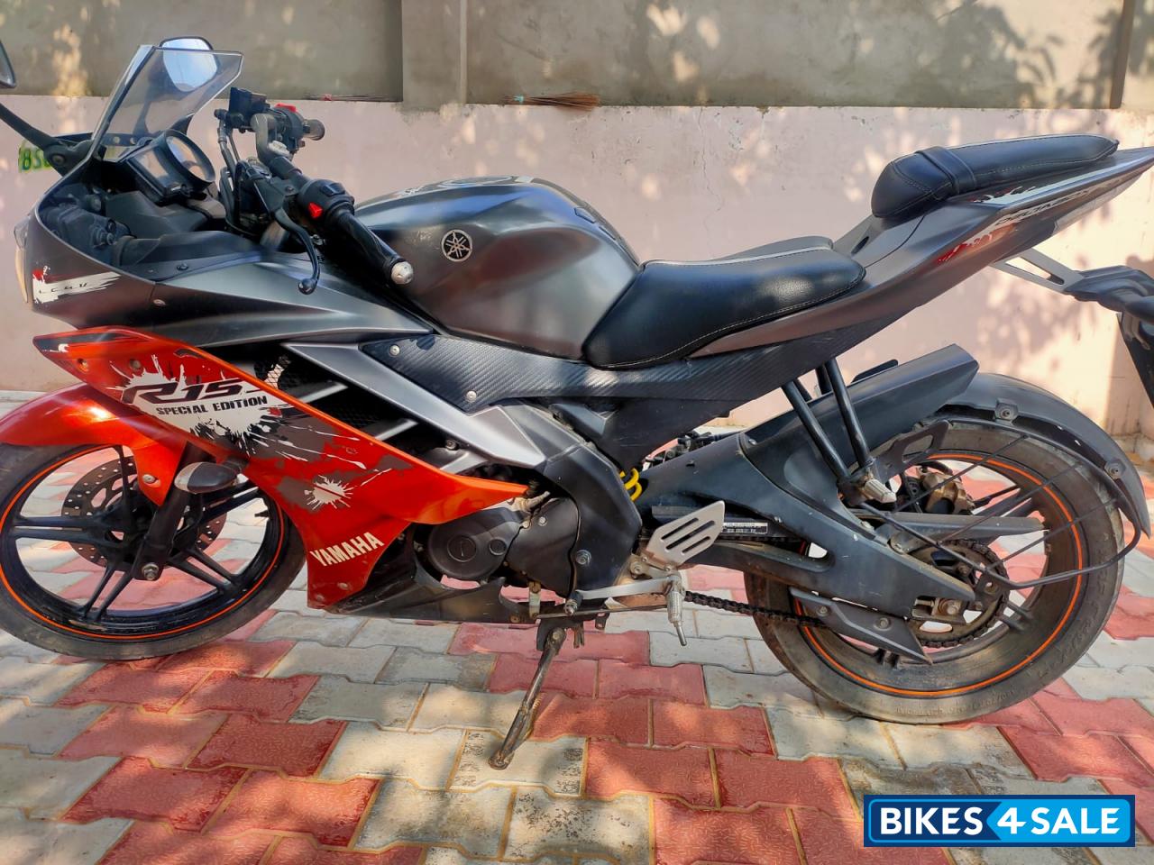 Orange And Grey Yamaha YZF R15 V2